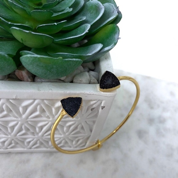▵ NEW ▵  Druzy Bangle Bracelet - Picture 6 of 8